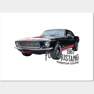 1967 Ford Mustang Hardtop Coupe Posters and Art